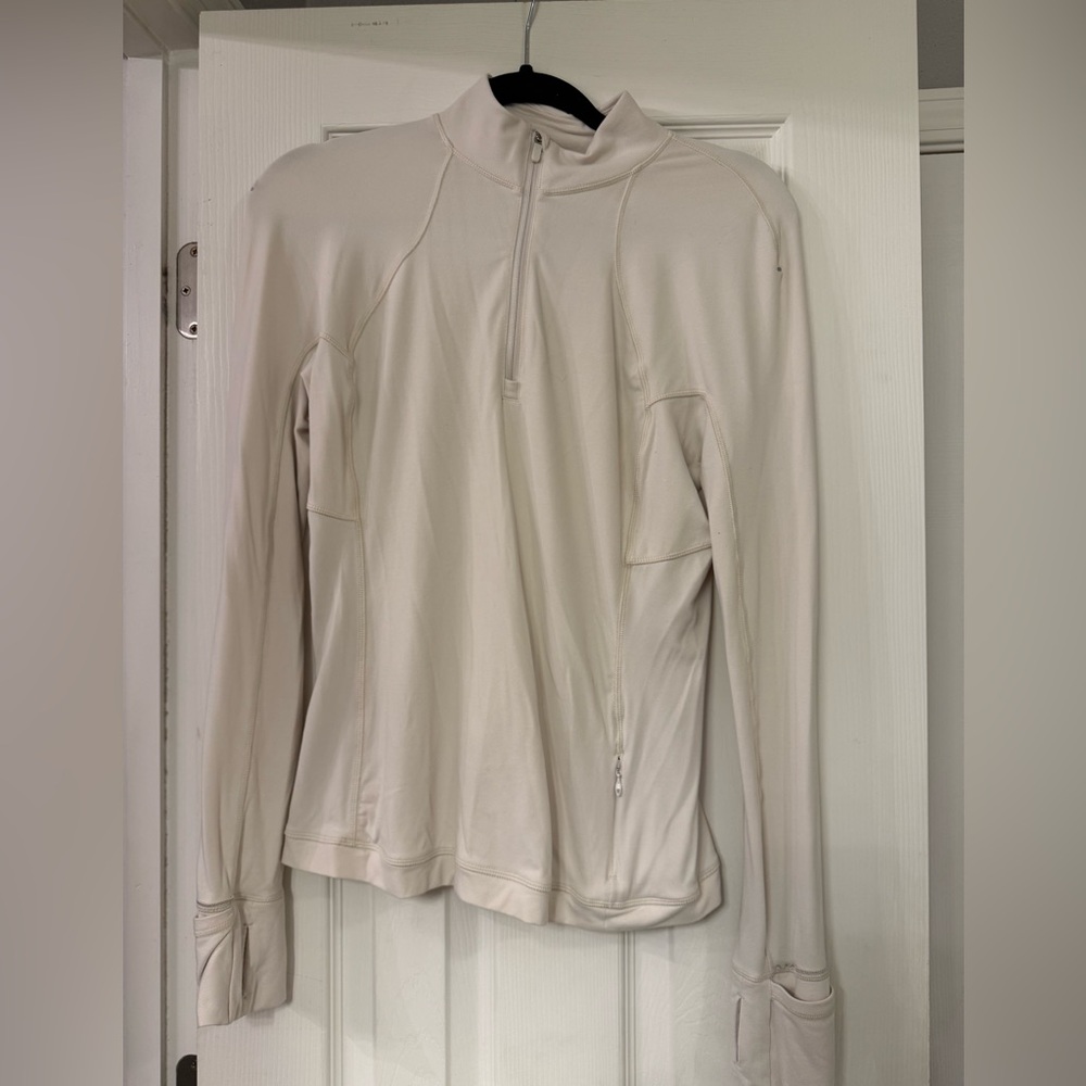 Lululemon it’s rulu run half zip bone